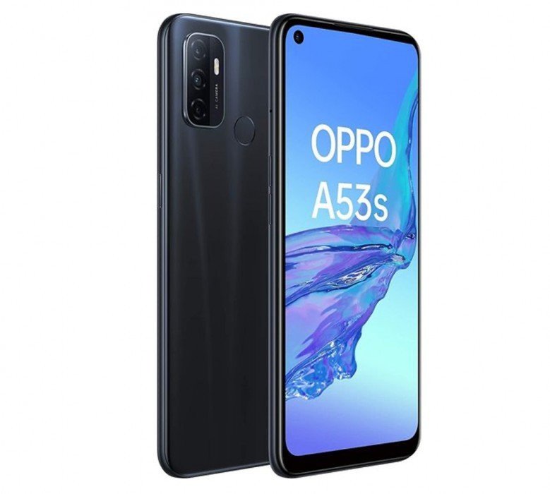 Смартфон OPPO A53s 4/128GB Electric Black  Фото №1