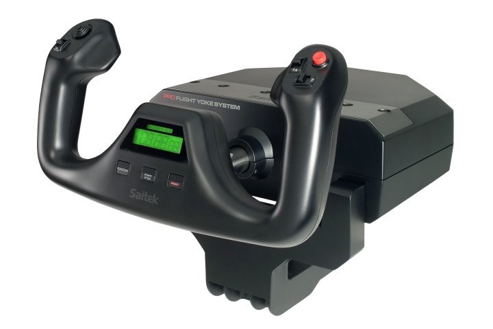 Кермо Logitech G Saitek Pro Flight Yoke System (945-000004)  Фото №0