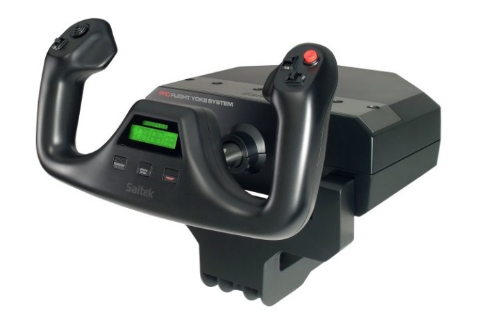 Кермо Logitech G Saitek Pro Flight Yoke System (945-000004)  Фото №0