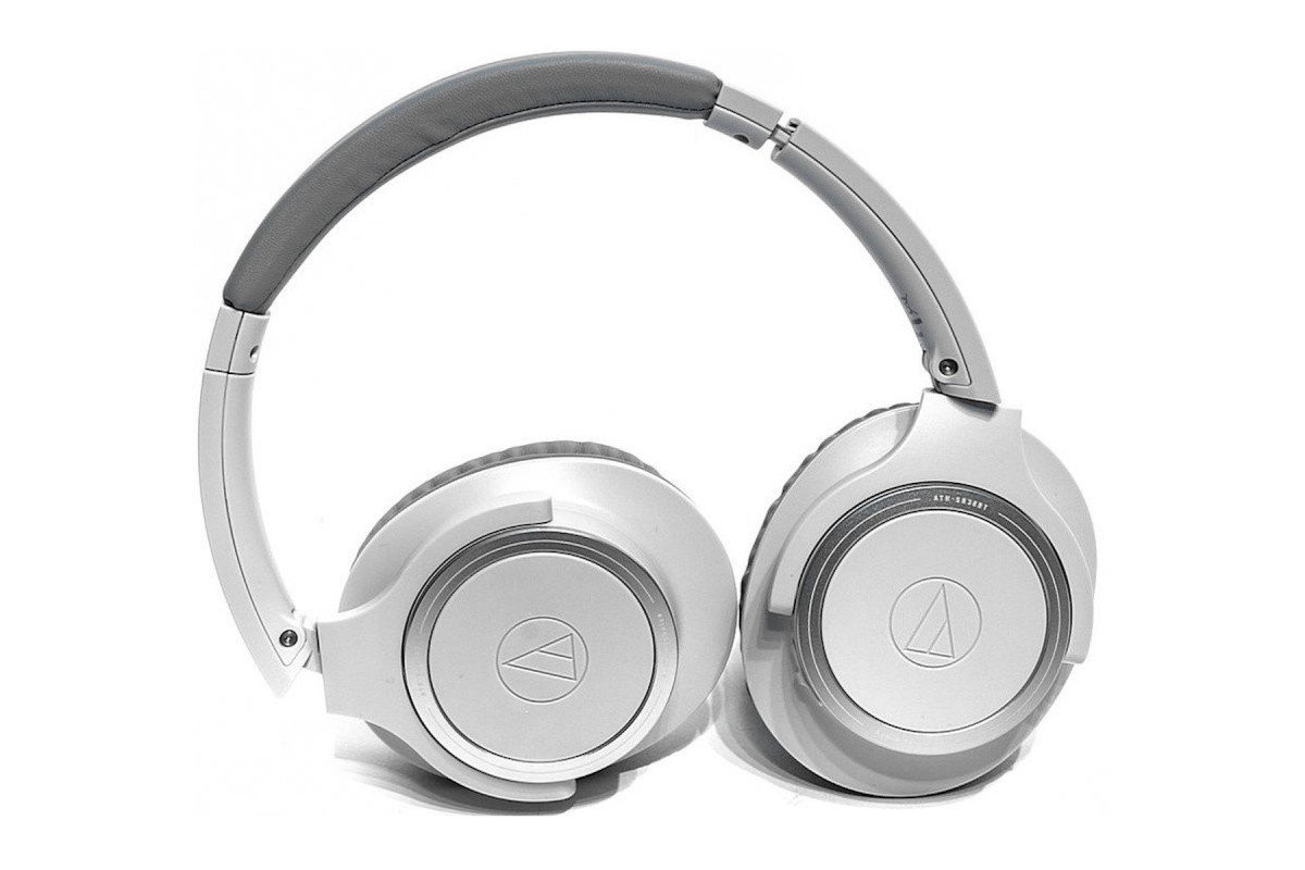 Навушники з мікрофоном Audio-Technica ATH-SR30BTGY Gray  Фото №0