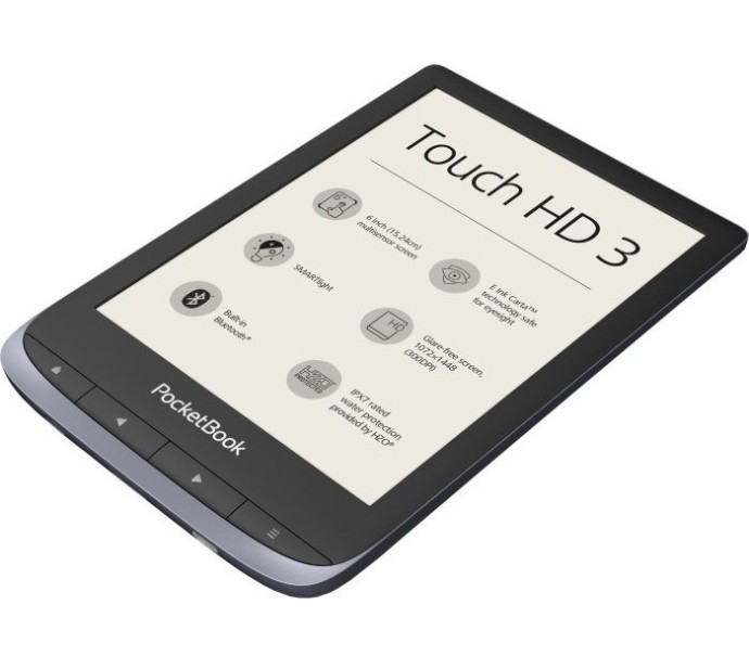 Электронная книга с подсветкой PocketBook 632 Touch HD 3 Metallic Gray (PB632-J-WW)  Фото №1
