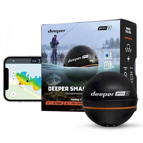 Картплоттер (GPS) -смарт-ехолот Deeper Smart Sonar PRO+ 2.0 (ITGAM1080)  Фото №0