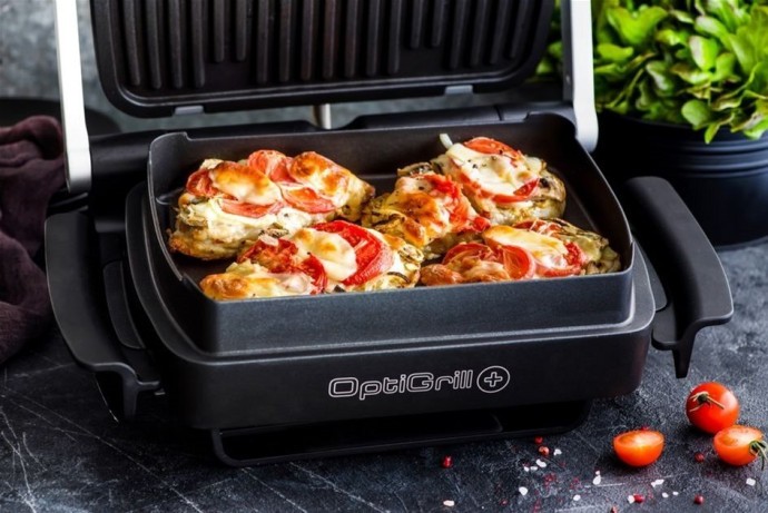 Электрогриль прижимной Tefal OptiGrill+ XL GC724D12  Фото №2