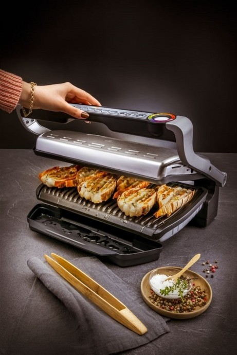 Электрогриль прижимной Tefal OptiGrill+ XL GC724D12  Фото №6