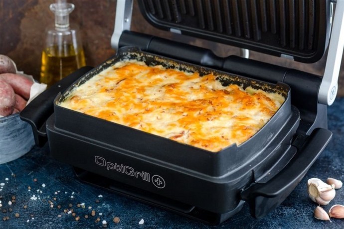 Электрогриль прижимной Tefal OptiGrill+ XL GC724D12  Фото №9
