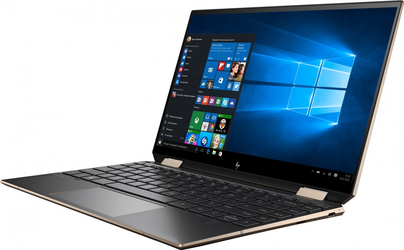 Ультрабук HP Spectre x360 13-aw2013ur Black (2S7M7EA)  Фото №3