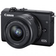 Бездзеркальний фотоапарат Canon EOS M200 kit (15-45mm) IS STM Black (3699C027)