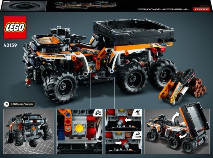 Авто-конструктор LEGO Внедорожный грузовик (42139) Авто-конструктор LEGO Внедорожный грузовик (42139)  Фото №8