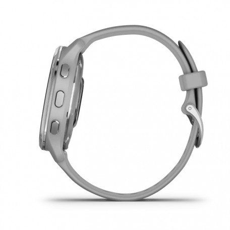 Смарт-часы Garmin Venu 2 Plus Silver S. Steel Bezel w. Powder G. Case and S. Band (010-02496-00/10)  Фото №3