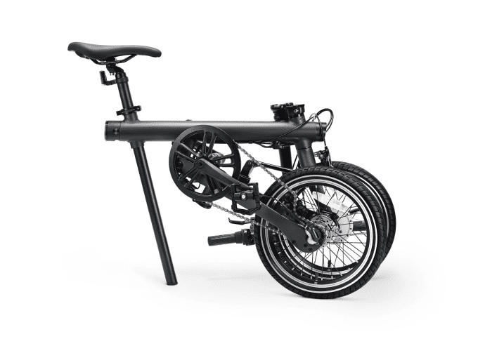 Электровелосипед Xiaomi Mi QiCYCLE Electric Folding Bike (black)  Фото №1