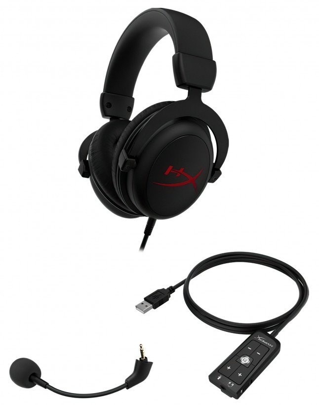 Комп&#039;ютерна гарнітура HyperX Cloud Core + 7.1 Black (HX-HSCC-2-BK)  Фото №3