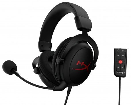 Комп&#039;ютерна гарнітура HyperX Cloud Core + 7.1 Black (HX-HSCC-2-BK)