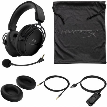 Навушники з мікрофоном HyperX Cloud Alpha Black (HX-HSCA-BK/WW)  Фото №5