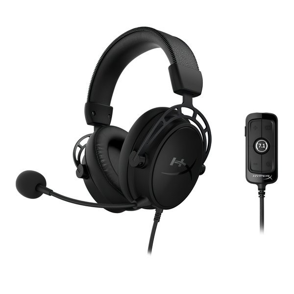 Комп&#039;ютерна гарнітура HyperX Cloud Alpha S Blackout (HX-HSCAS-BK/WW)  Фото №1