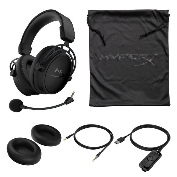 Комп&#039;ютерна гарнітура HyperX Cloud Alpha S Blackout (HX-HSCAS-BK/WW)  Фото №6
