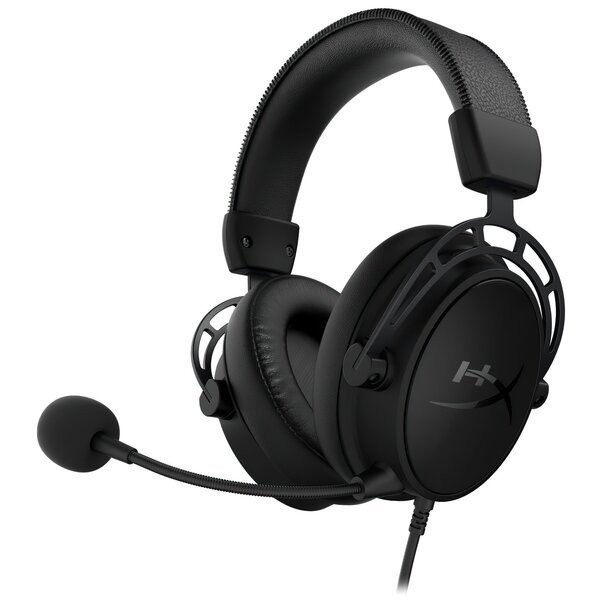 Комп&#039;ютерна гарнітура HyperX Cloud Alpha S Blackout (HX-HSCAS-BK/WW)  Фото №0