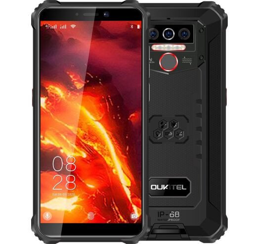 Смартфон Oukitel WP5 Pro 4/64GB Black-Red