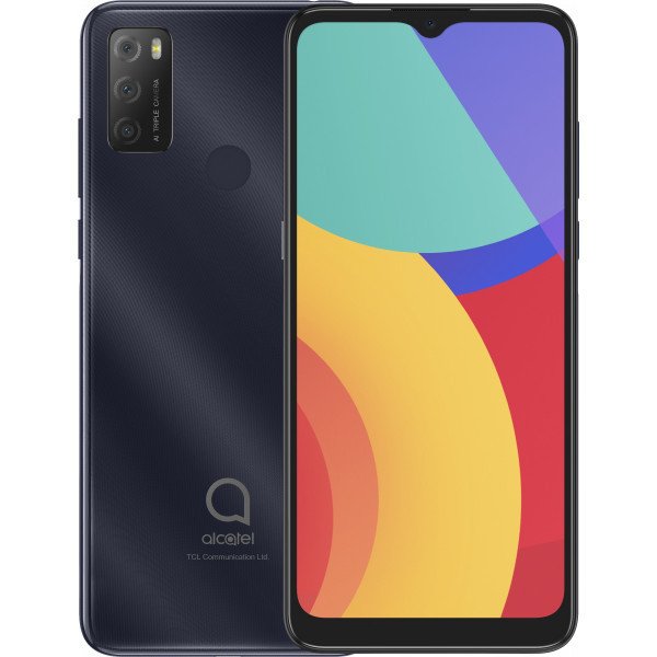 Смартфон ALCATEL 1S 3/32GB Elegant Black (6025H-2AALUA12)