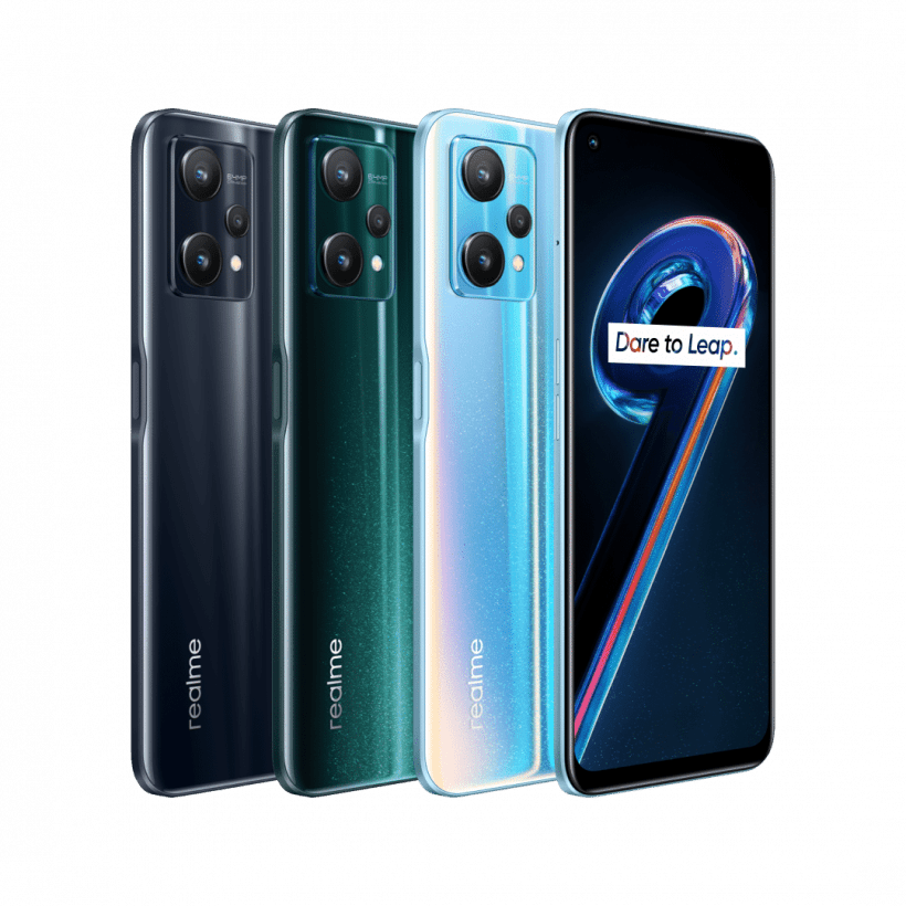 Смартфон realme 9 Pro 8/128GB Sunrise Blue  Фото №1