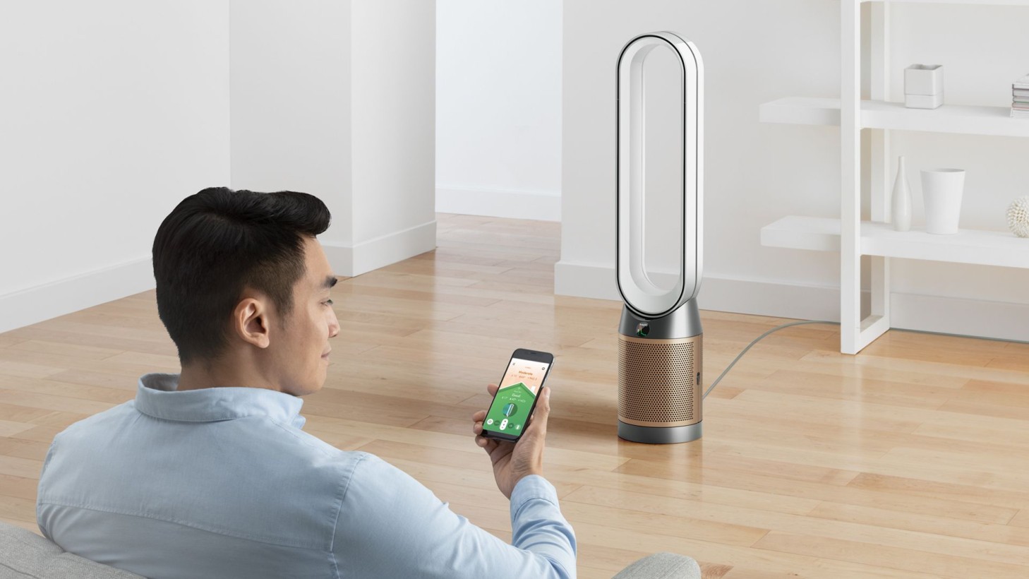 Очиститель воздуха Dyson Purifier Cool Formaldehyde TP09 Nickel/Gold  Фото №5