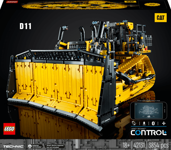 Авто-конструктор LEGO Бульдозер Cat D11 с Д/У (42131)  Фото №3