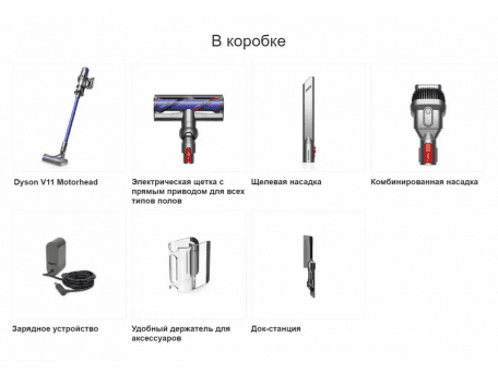 Вертикальний + ручний пилосос (2в1) Dyson Cyclone V11 Motorhead  Фото №5