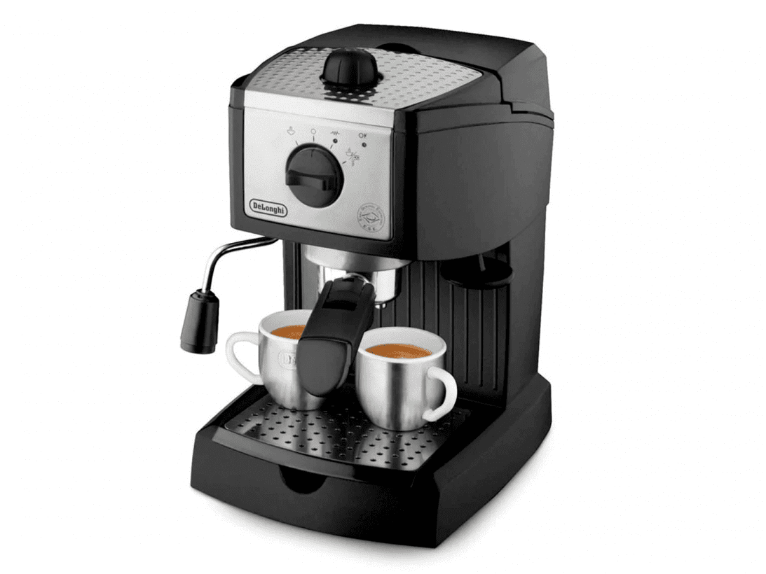Рожковая кофеварка эспрессо Delonghi EC 155