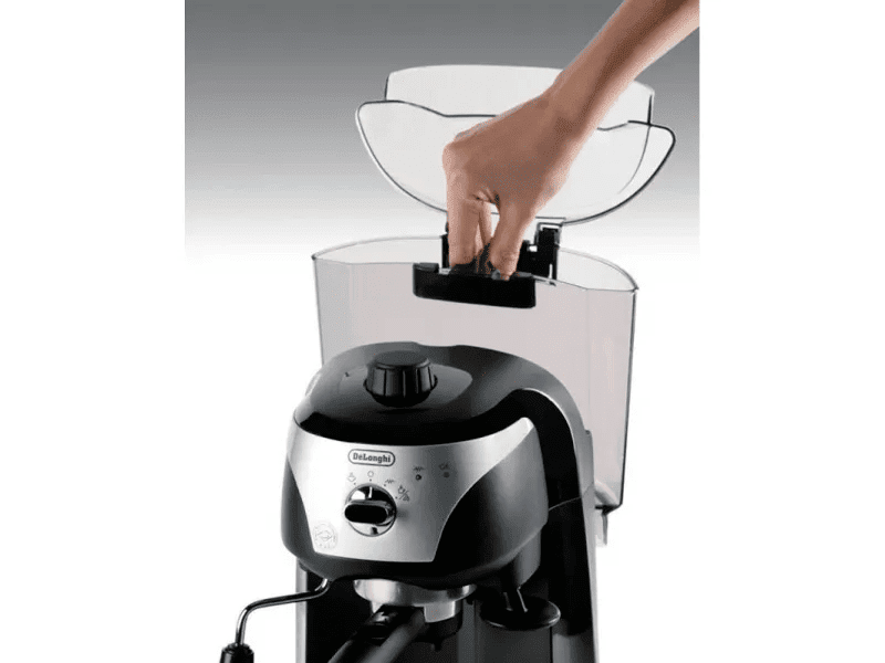 Рожковая кофеварка эспрессо Delonghi EC 221.B  Фото №9
