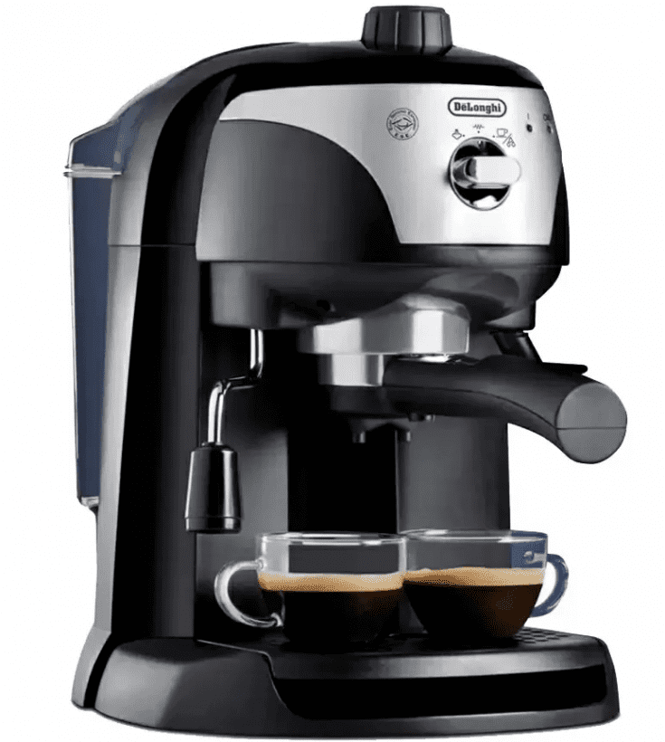 Рожковая кофеварка эспрессо Delonghi EC 221.B  Фото №8