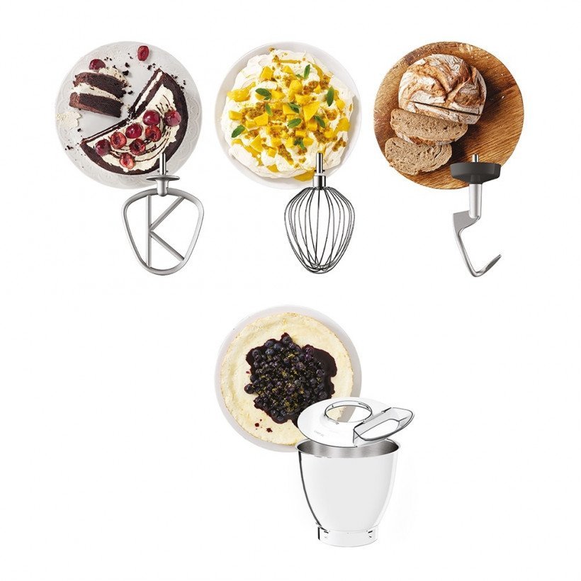 Кухонная машина Kenwood Titanium Chef Baker White XL KVL65.001WH  Фото №0