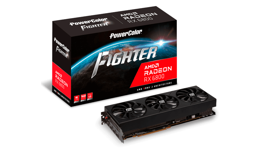 Відеокарта PowerColor Fighter AMD Radeon RX 6800 16GB