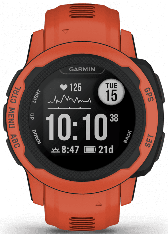 Смарт-годинник Garmin Instinct 2S Poppy (010-02563-06)  Фото №0