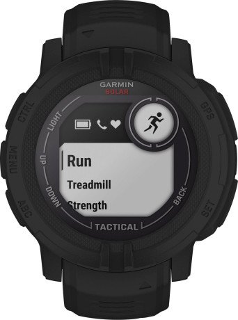 Смарт-годинник Garmin Instinct 2 Solar - Tactical Edition Black (010-02627-13)  Фото №0