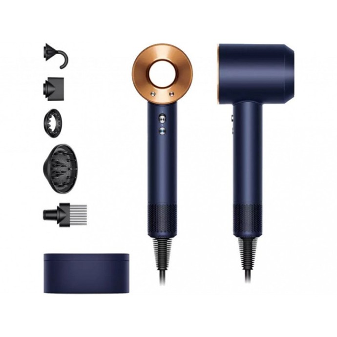 Фен Dyson HD07 Supersonic Prussian Blue/Rich Copper (113312-01)