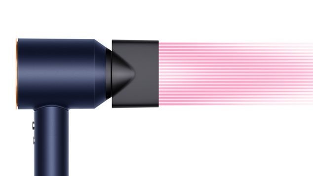 Фен Dyson HD07 Supersonic Prussian Blue/Rich Copper (113312-01)  Фото №3