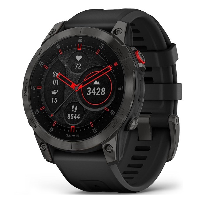 Смарт-годинник Garmin Epix (Gen 2) Sapphire - Black Titanium (010-02582-10/11)