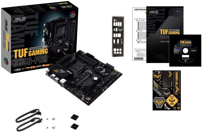 Материнська плата ASUS TUF GAMING B550-PRO  Фото №1