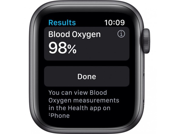 Смарт-годинник Apple Watch Series 6 GPS 40mm Space Gray Aluminum Case w. Black Sport B. (MG133)  Фото №2