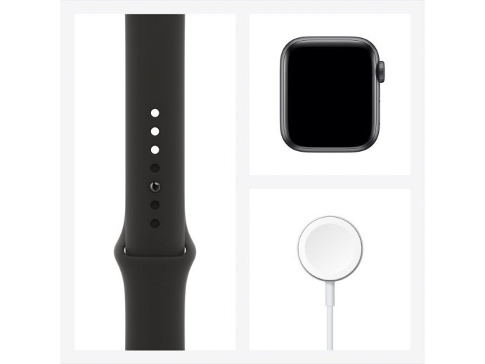 Смарт-годинник Apple Watch Series 6 GPS 40mm Space Gray Aluminum Case w. Black Sport B. (MG133)  Фото №4