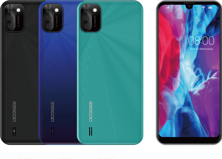 Смартфон DOOGEE X93 Blue  Фото №0