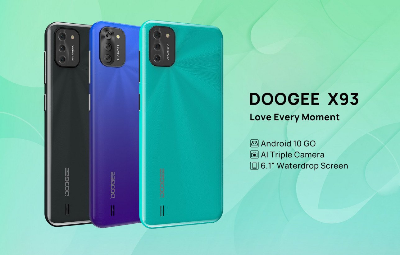 Смартфон DOOGEE X93 Green  Фото №1