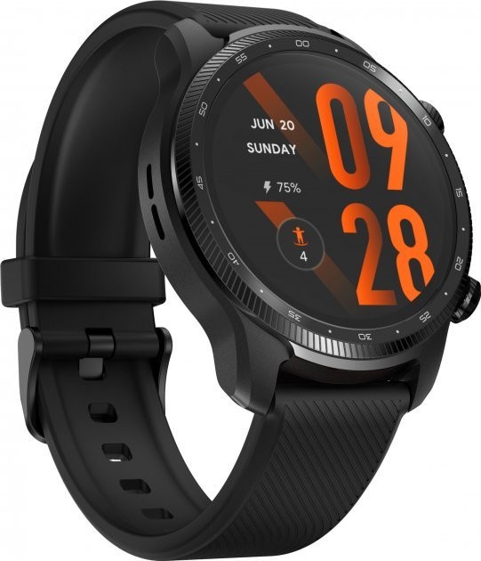 Смарт годинник Mobvoi TicWatch Pro 3 Ultra GPS Shadow Black  Фото №1