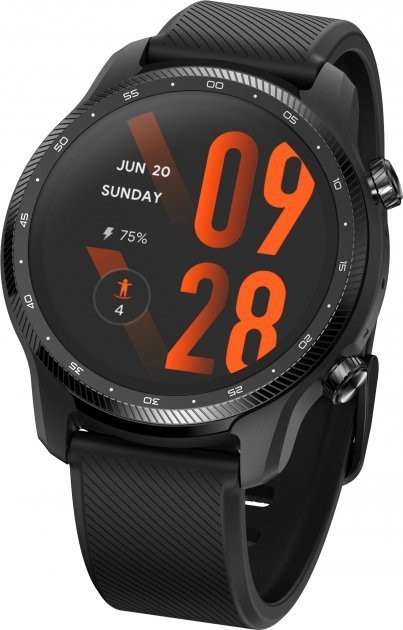 Смарт годинник Mobvoi TicWatch Pro 3 Ultra GPS Shadow Black  Фото №2