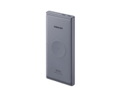 Зовнішній акумулятор (павербанк) Samsung Wireless 10000 mAh Grey (EB-U3300XJEGEU)