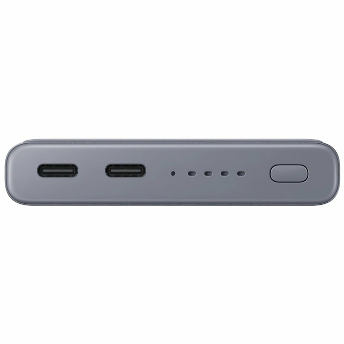 Зовнішній акумулятор (павербанк) Samsung Wireless 10000 mAh Grey (EB-U3300XJEGEU)  Фото №1