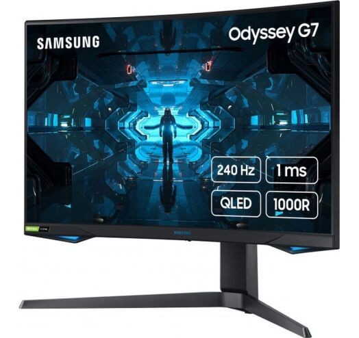 РК монітор Samsung GAMING Odyssey G7 (LC27G75TQSUXEN)  Фото №0