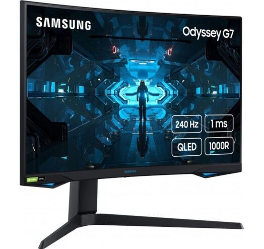 РК монітор Samsung GAMING Odyssey G7 (LC27G75TQSUXEN)  Фото №1
