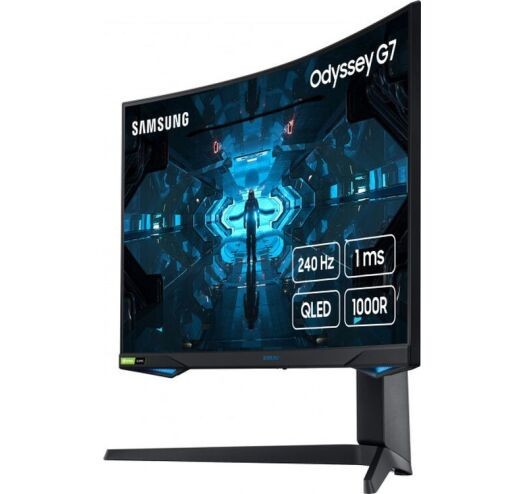 РК монітор Samsung GAMING Odyssey G7 (LC27G75TQSUXEN)  Фото №3