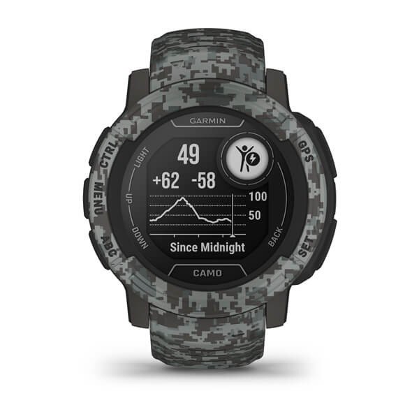 Смарт-годинник Garmin Instinct 2 - Camo Edition Graphite Camo (010-02626-13)  Фото №6