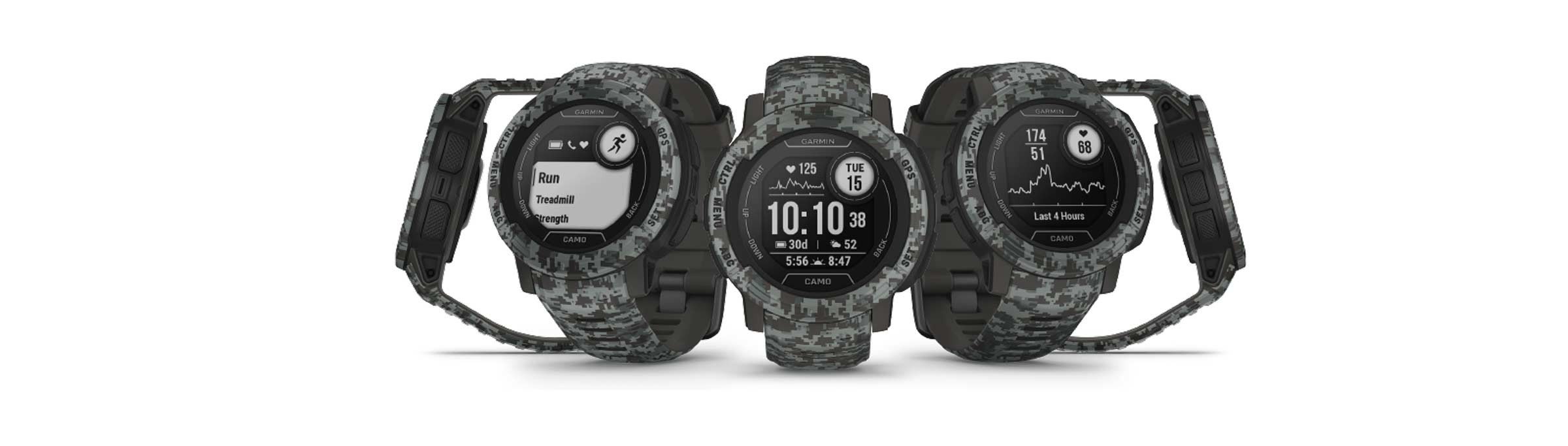 Смарт-годинник Garmin Instinct 2 - Camo Edition Graphite Camo (010-02626-13)  Фото №10